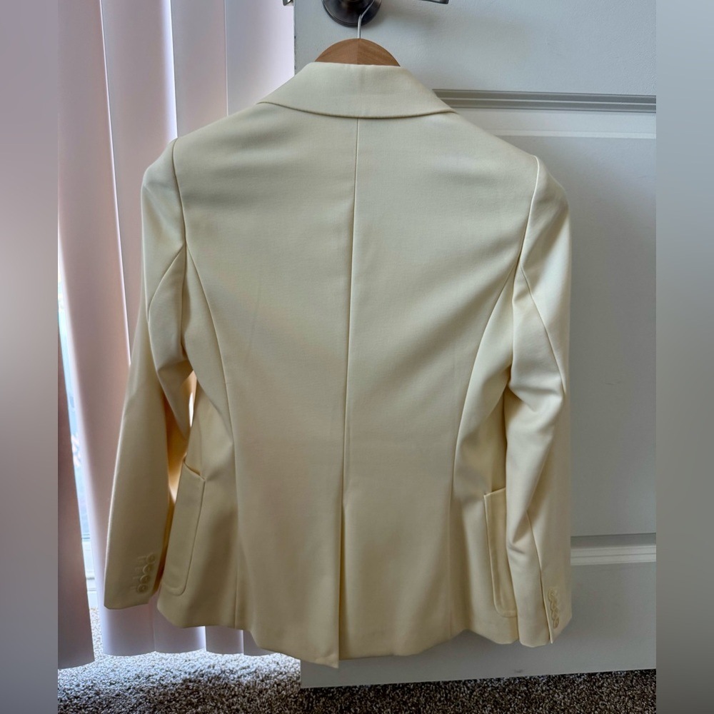 Women's Yellow Blazer - Picture 2 of 4